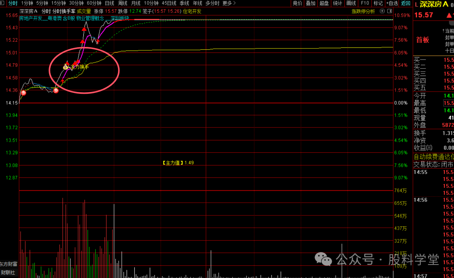 图片[3]-主力分时换手率 洞察主力动向，精准把握交易时机-指标代码