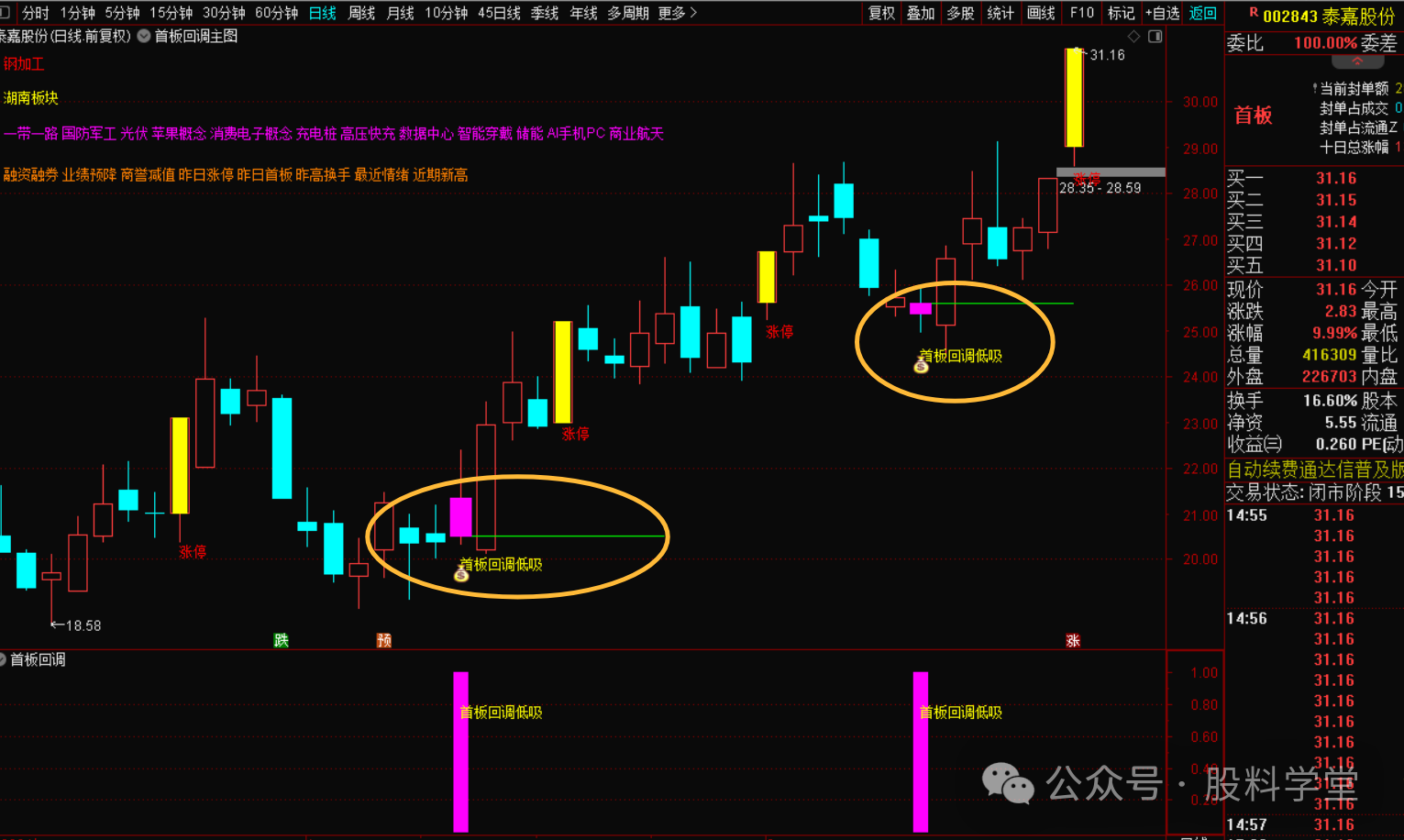图片[3]-首板低吸指标战法-指标代码