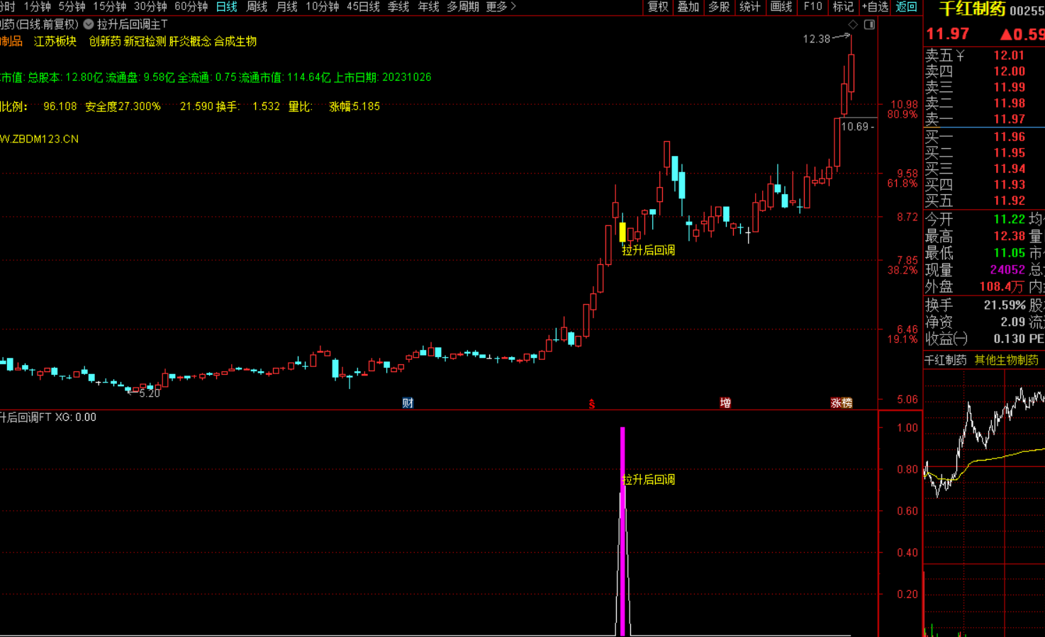 图片[3]-拉升后回调选股战法：精准捕捉市场机遇-指标代码