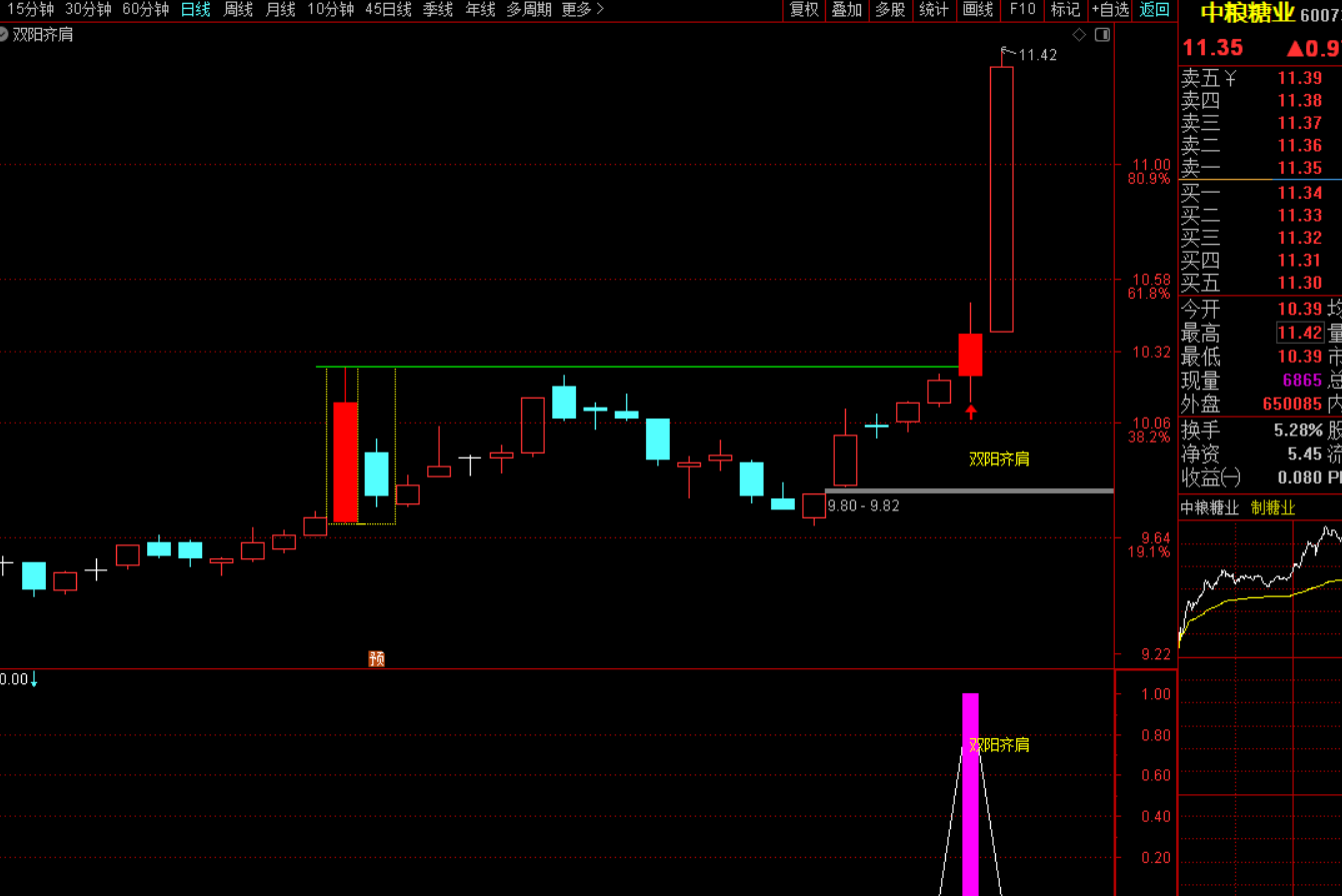 图片[5]-双阳齐肩战法：股市制胜利器-指标代码