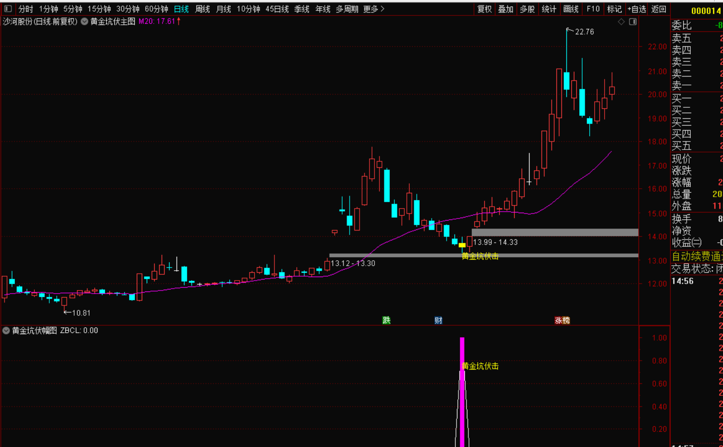 图片[5]-黄金坑伏击指标战法：洞悉主力动向，捕捉逆势机遇-指标代码