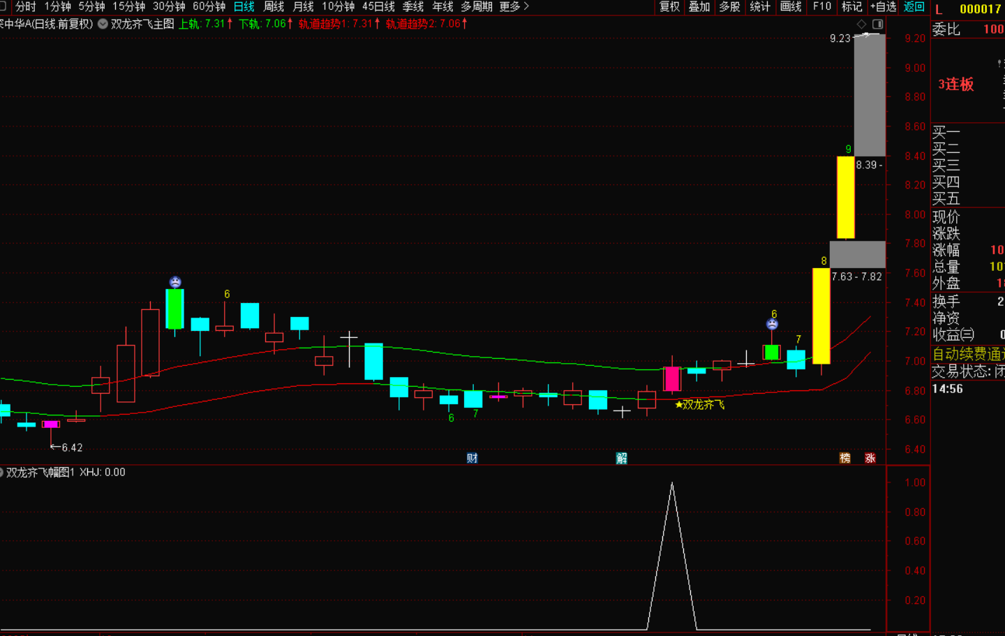 双龙齐飞指标战法：解锁财富密码的制胜之道-指标代码